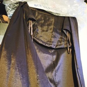 Full length party dress plus size